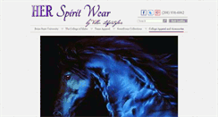 Desktop Screenshot of herspiritwear.com
